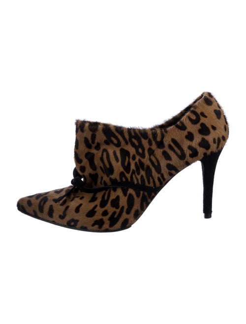 Stuart Weitzman Ponyhair Animal Print Pumps