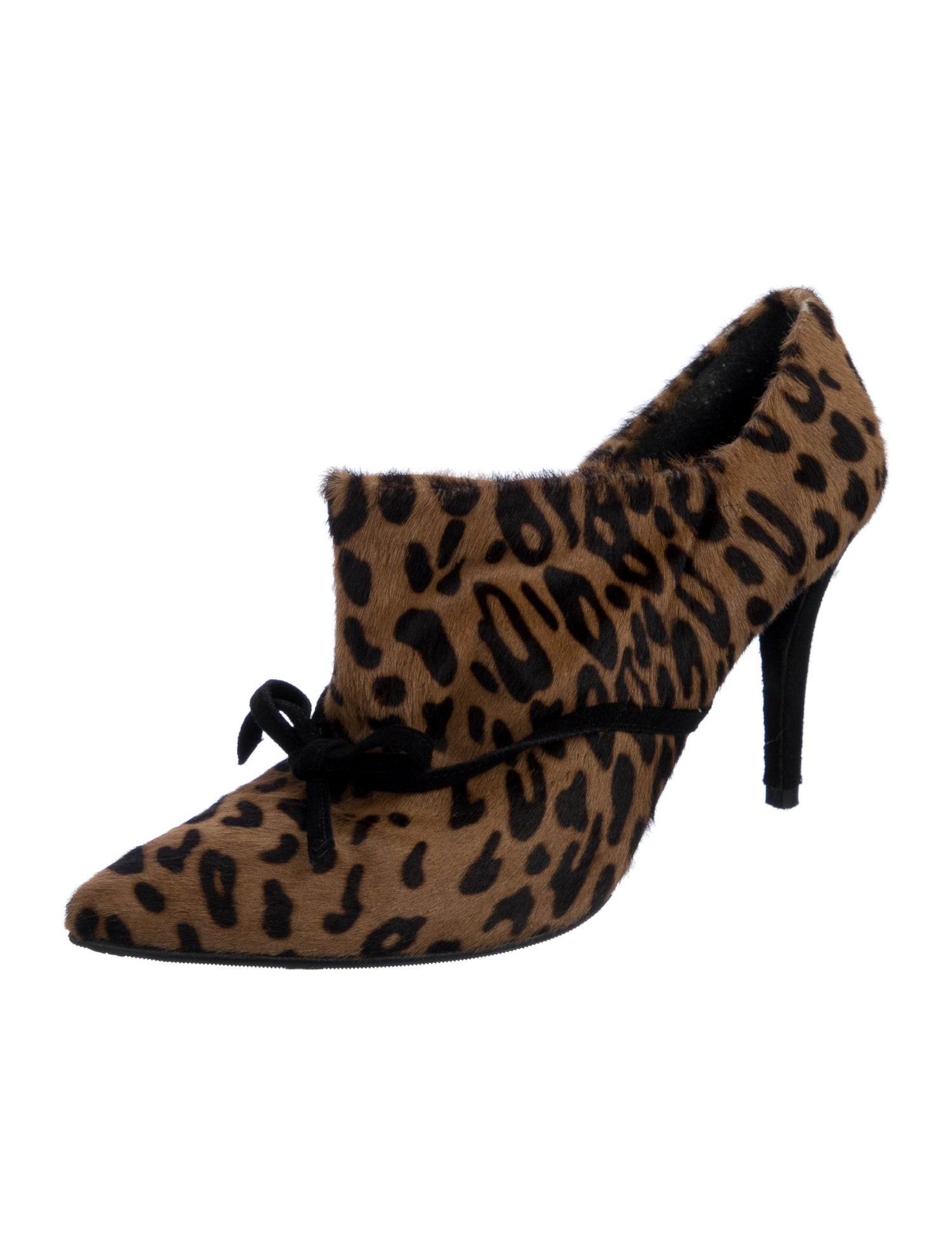Stuart Weitzman Ponyhair Animal Print Pumps