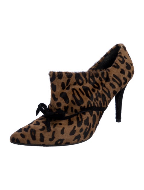 Stuart Weitzman Ponyhair Animal Print Pumps