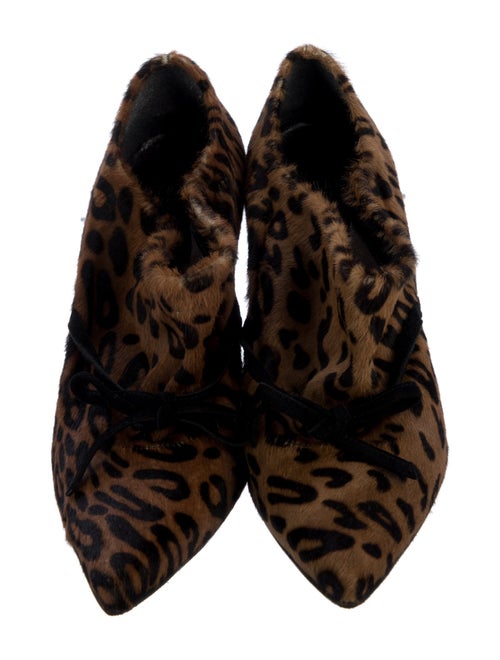 Stuart Weitzman Ponyhair Animal Print Pumps