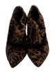 Stuart Weitzman Ponyhair Animal Print Pumps