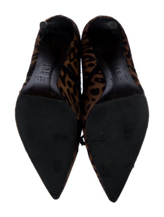 Stuart Weitzman Ponyhair Animal Print Pumps
