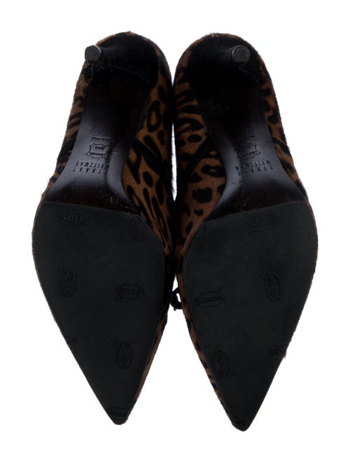 Stuart Weitzman Ponyhair Animal Print Pumps