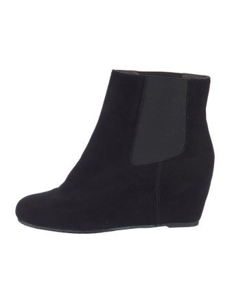 Stuart Weitzman Suede Chelsea Boots