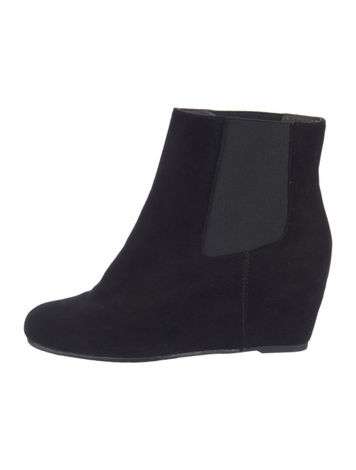 Stuart Weitzman Suede Chelsea Boots