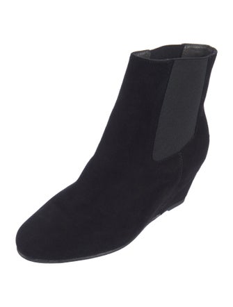 Stuart Weitzman Suede Chelsea Boots