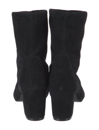 Stuart Weitzman Suede Sock Boots
