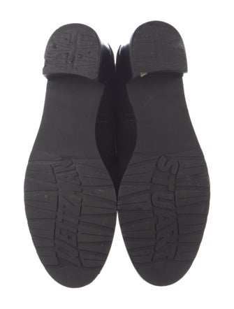 Stuart Weitzman Suede Moto Boots