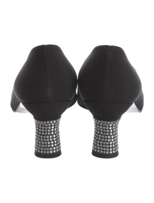 Stuart Weitzman Crystal Embellishments Pumps