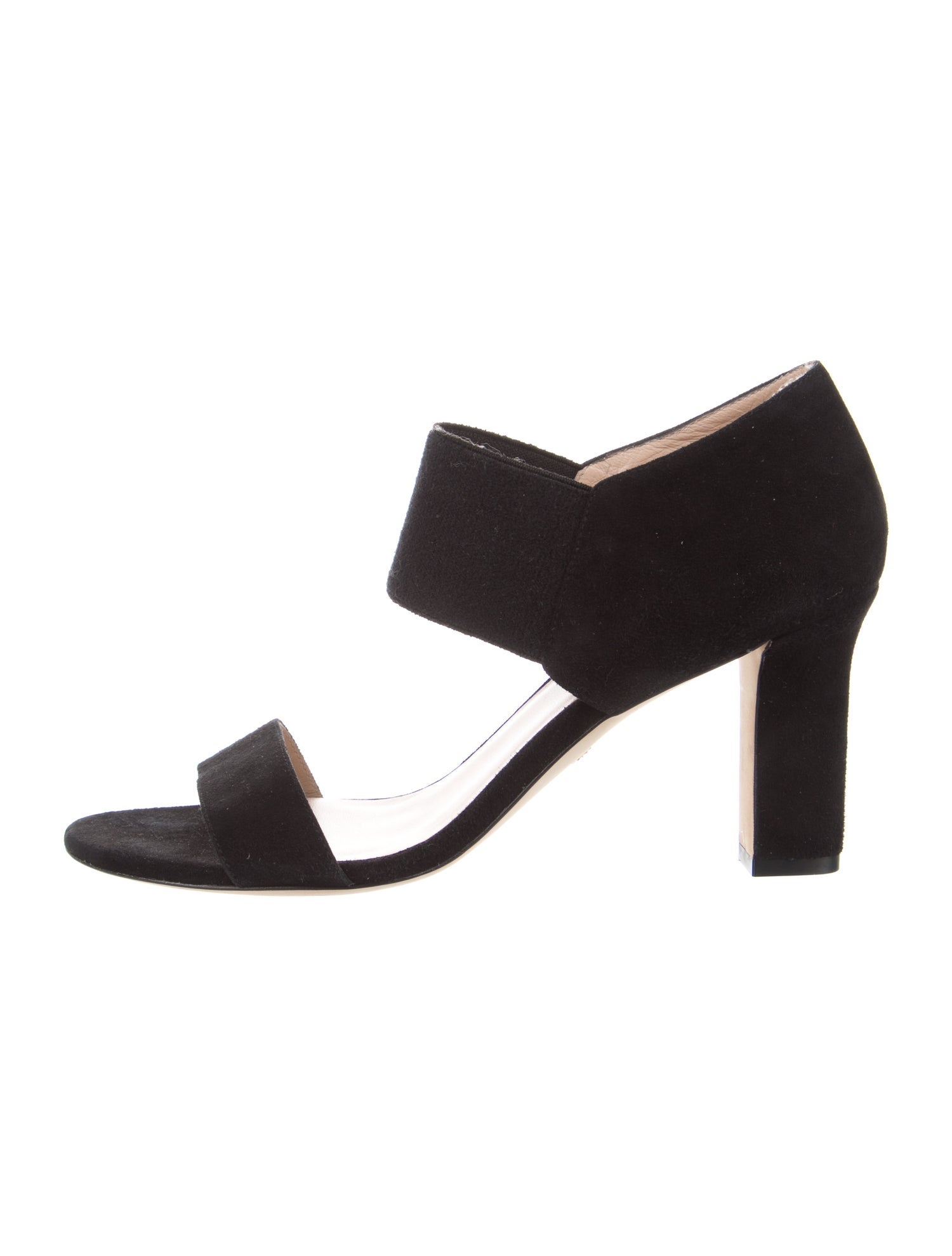 Stuart Weitzman Suede D'Orsay Pumps