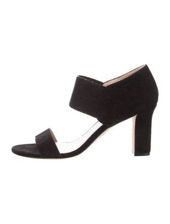 Stuart Weitzman Suede D'Orsay Pumps