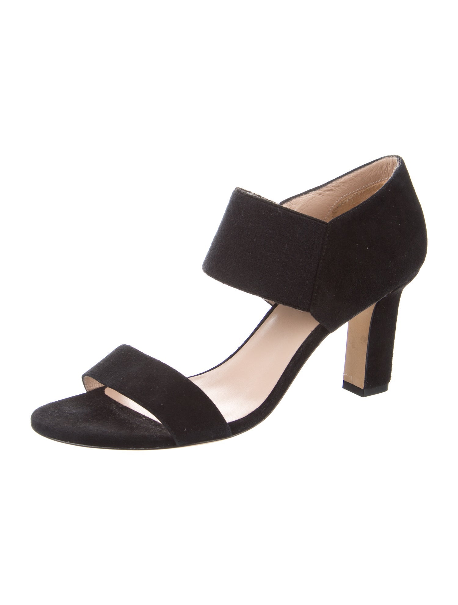 Stuart Weitzman Suede D'Orsay Pumps