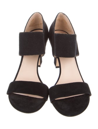 Stuart Weitzman Suede D'Orsay Pumps