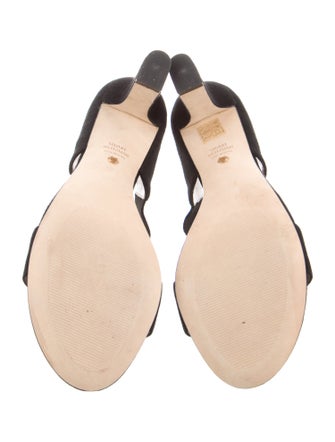 Stuart Weitzman Suede D'Orsay Pumps