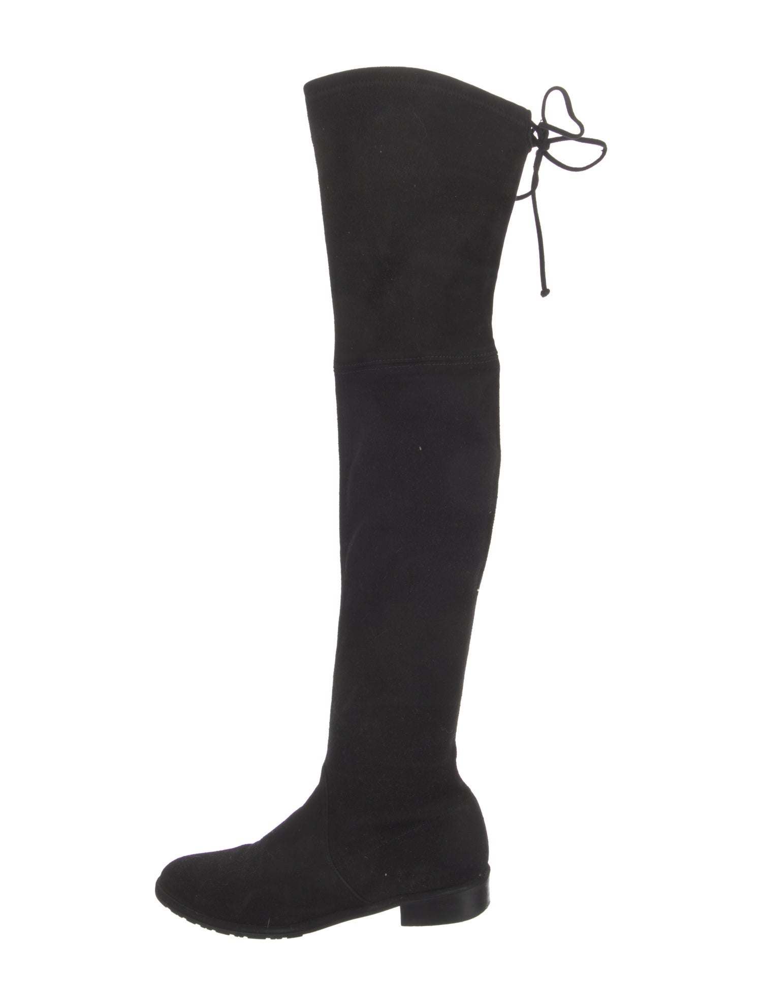 Stuart Weitzman Suede Lace-Up Boots