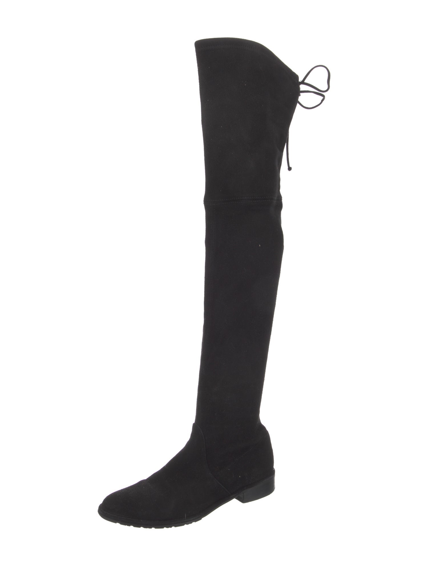 Stuart Weitzman Suede Lace-Up Boots