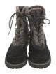 Stuart Weitzman Leather Combat Boots