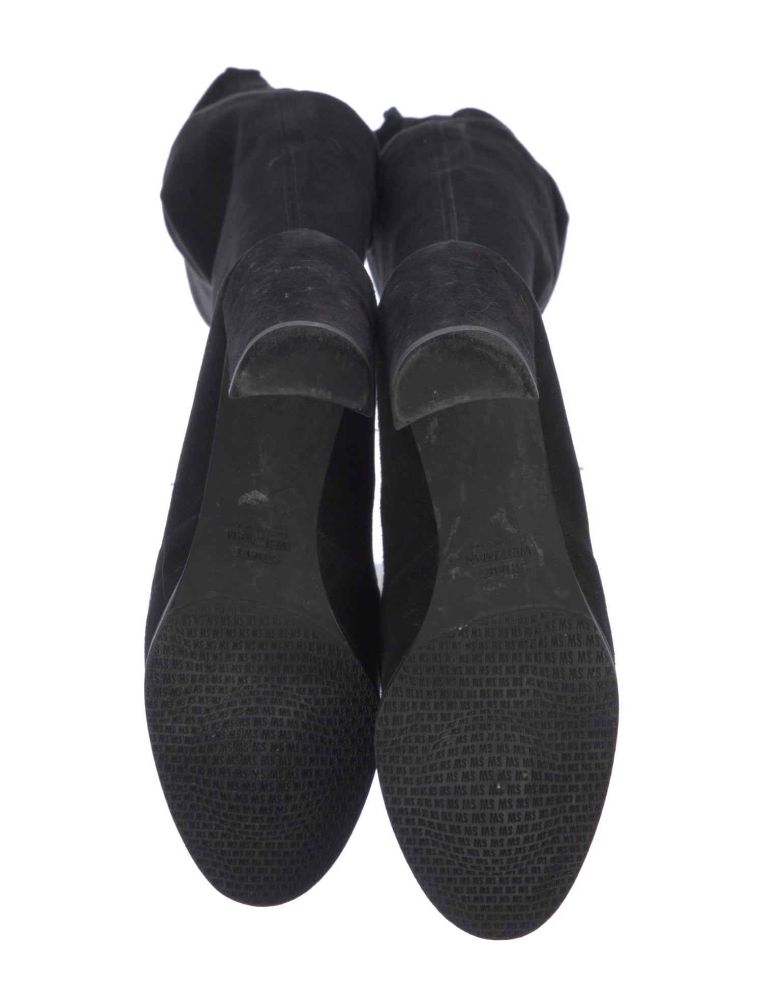 Stuart Weitzman Suede Sock Boots