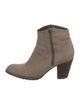 Stuart Weitzman Suede Tassel Accents Western Boots