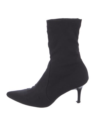 Stuart Weitzman Nylon Sock Boots