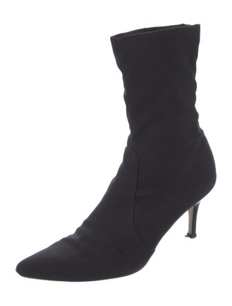 Stuart Weitzman Nylon Sock Boots