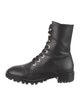 Stuart Weitzman Leather Combat Boots