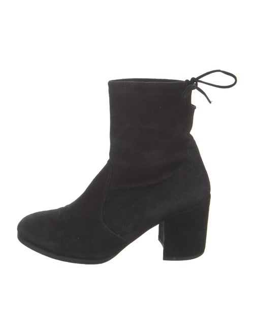 Stuart Weitzman Suede Lace-Up Boots
