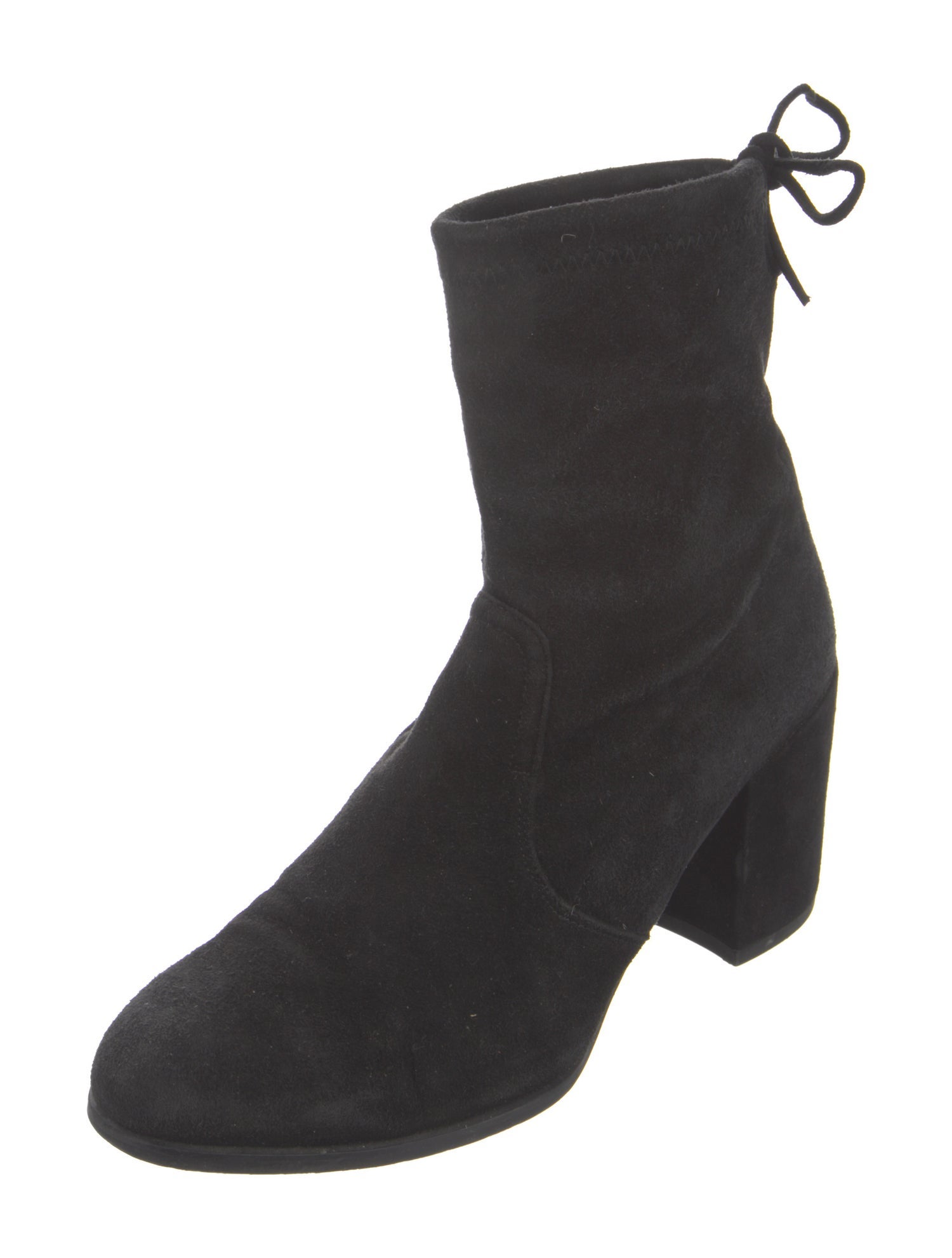 Stuart Weitzman Suede Lace-Up Boots