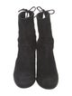 Stuart Weitzman Suede Lace-Up Boots