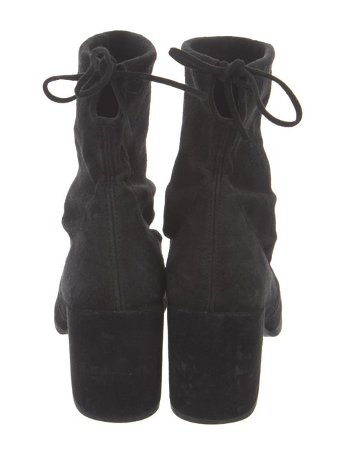 Stuart Weitzman Suede Lace-Up Boots
