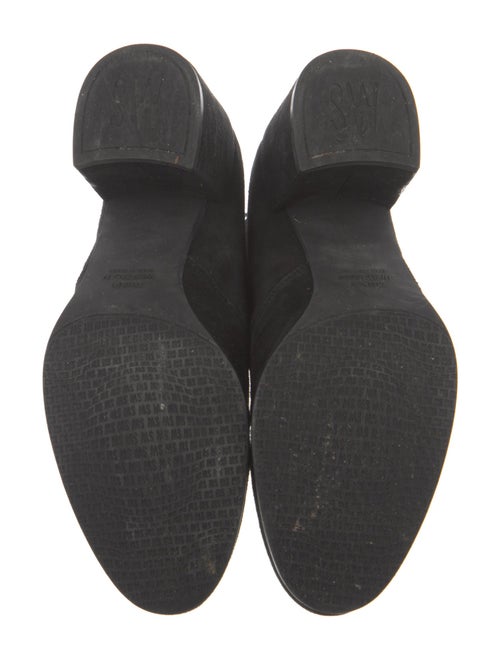 Stuart Weitzman Suede Lace-Up Boots