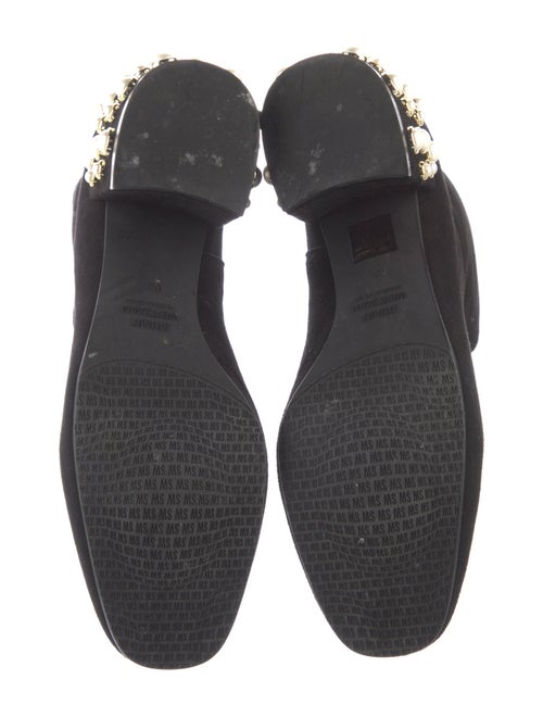 Stuart Weitzman Suede Studded Accents Boots