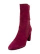 Stuart Weitzman Suede Sock Boots