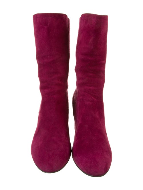 Stuart Weitzman Suede Sock Boots