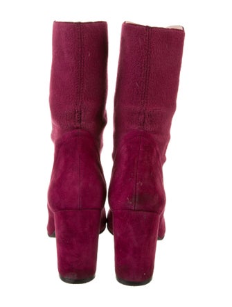 Stuart Weitzman Suede Sock Boots