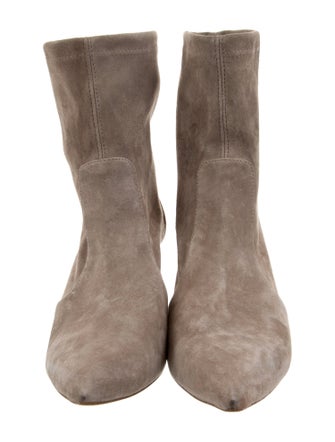 Stuart Weitzman Suede Sock Boots