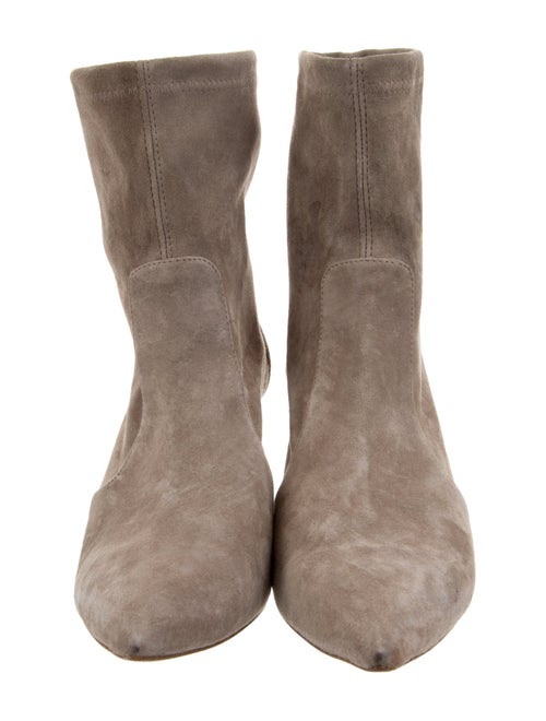 Stuart Weitzman Suede Sock Boots
