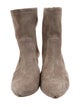 Stuart Weitzman Suede Sock Boots