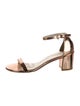 Stuart Weitzman Patent Leather Sandals
