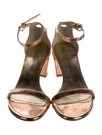 Stuart Weitzman Patent Leather Sandals