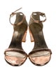 Stuart Weitzman Patent Leather Sandals