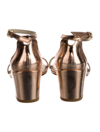 Stuart Weitzman Patent Leather Sandals