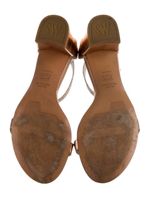 Stuart Weitzman Patent Leather Sandals