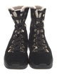 Stuart Weitzman Suede Lace-Up Boots
