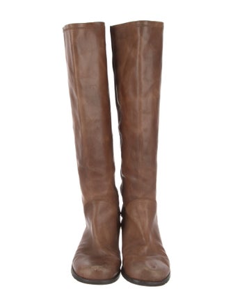 Stuart Weitzman Leather Riding Boots