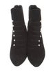 Stuart Weitzman Suede Studded Accents Boots