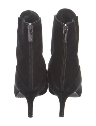 Stuart Weitzman Suede Studded Accents Boots