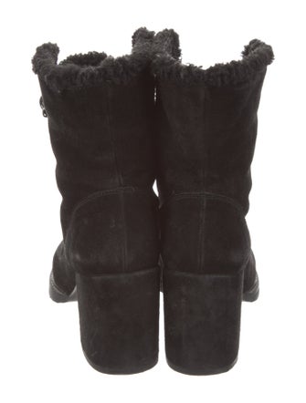 Stuart Weitzman Suede Lace-Up Boots