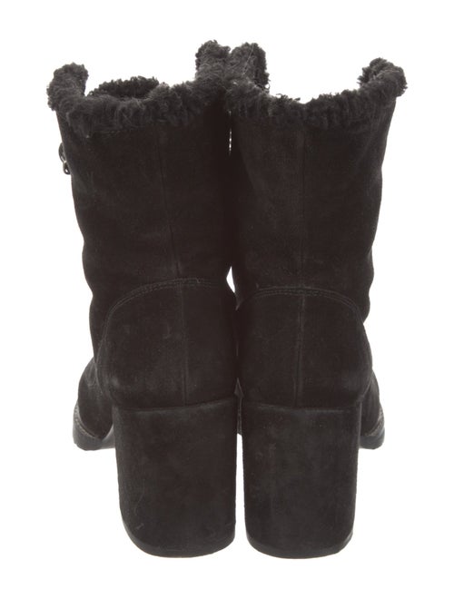 Stuart Weitzman Suede Lace-Up Boots