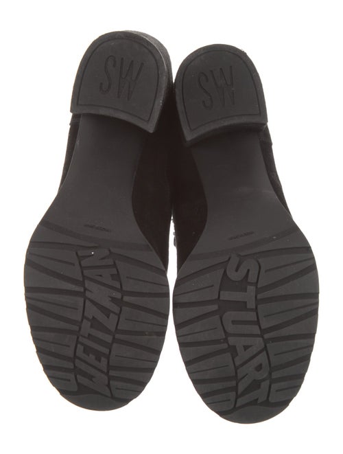Stuart Weitzman Suede Lace-Up Boots